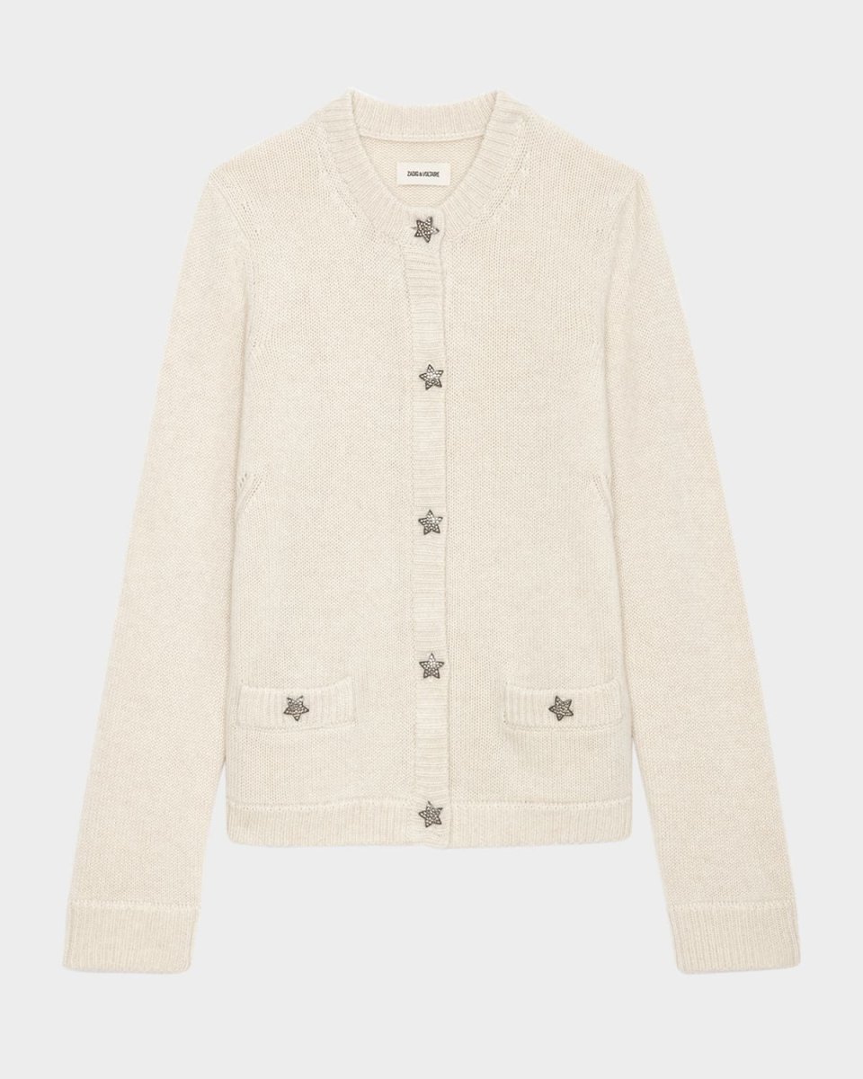Marcya Cashmere Jewel Cardigan